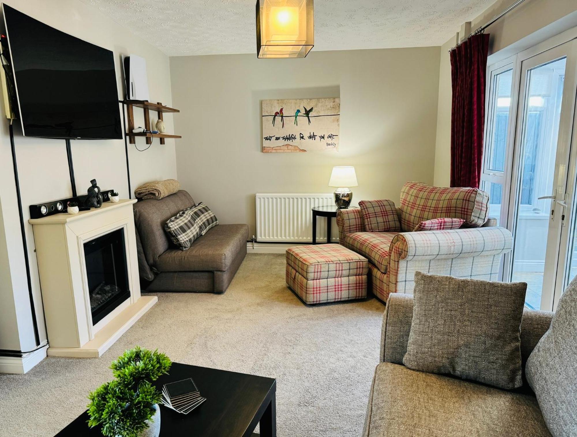Netflix Home Jacuzzi Gym Fast Wifi Ps5 Free Parking 2 Spaces Hereford Kültér fotó